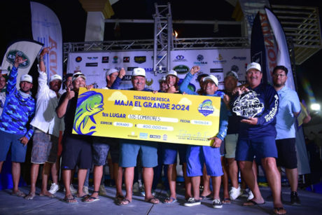Pesca millonaria en La Paz; premian a ganadores de Pescando MAJA El Grande