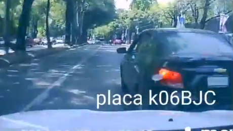 #VIDEO: 'Montachoques' frustrado por automovilista en Tlalpan