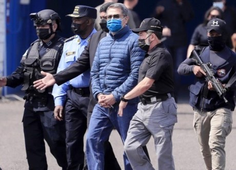 Expresidente de Honduras es condenado a 45 años de prisión por narcotráfico