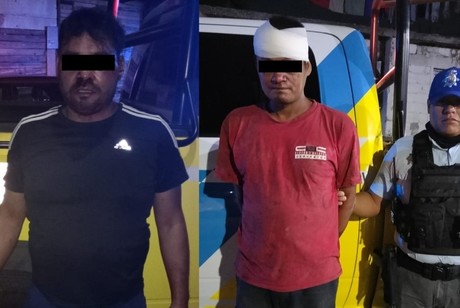Detienen a dos hombres por 'peleoneros' en Monterrey