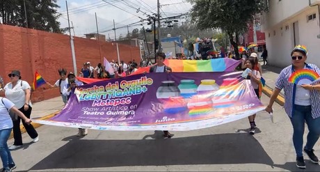 Marcha del orgullo en Metepec; exigen inclusión y respeto a sus derechos
