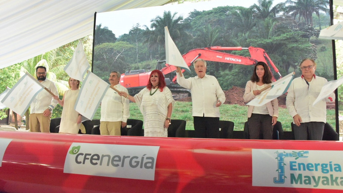 El gasoducto garantizará el abasto de energía para la Península de Yucatán Fotos: Cortesía