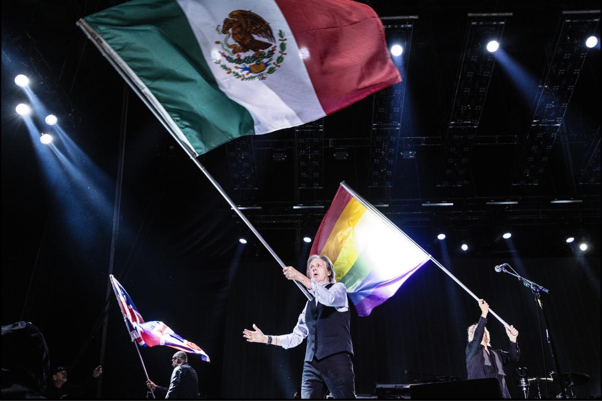 Paul McCartney en México 2023. Foto: @PaulMcCartney