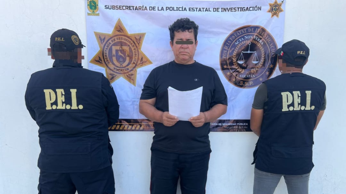 El detenido es originario de Villahermosa, Tabasco Fotos: SSP