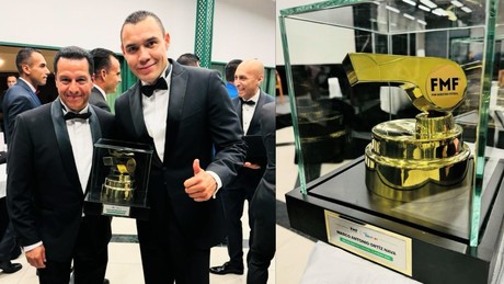 El 'Gato' Ortiz recibe silbato dorado como el mejor árbitro de la Liga MX