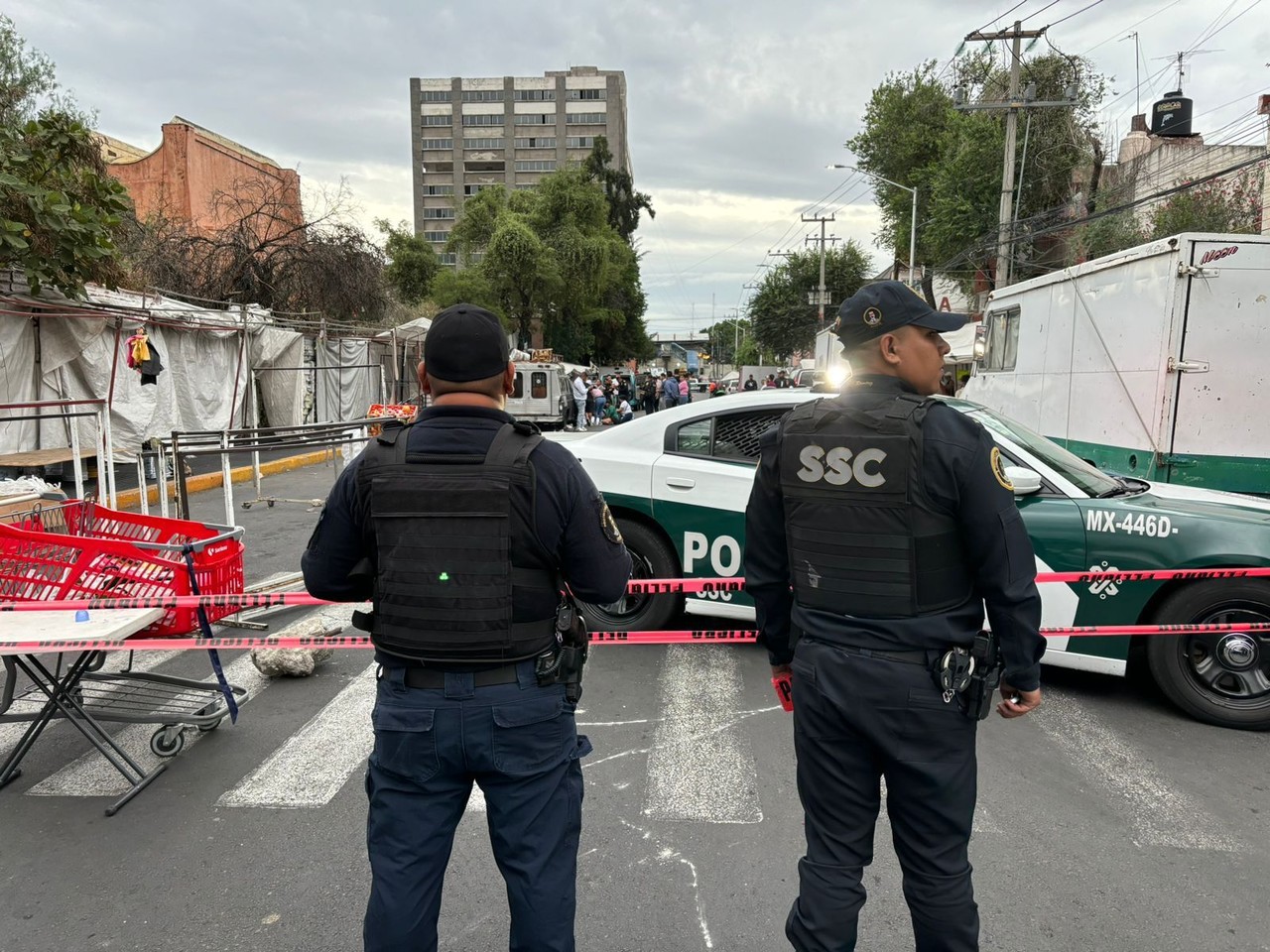 Elementos de la policia de CDMX.   Foto: Ramón Ramírez
