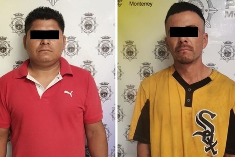 Arrestan a dos por tráfico de drogas y homicidio en Monterrey