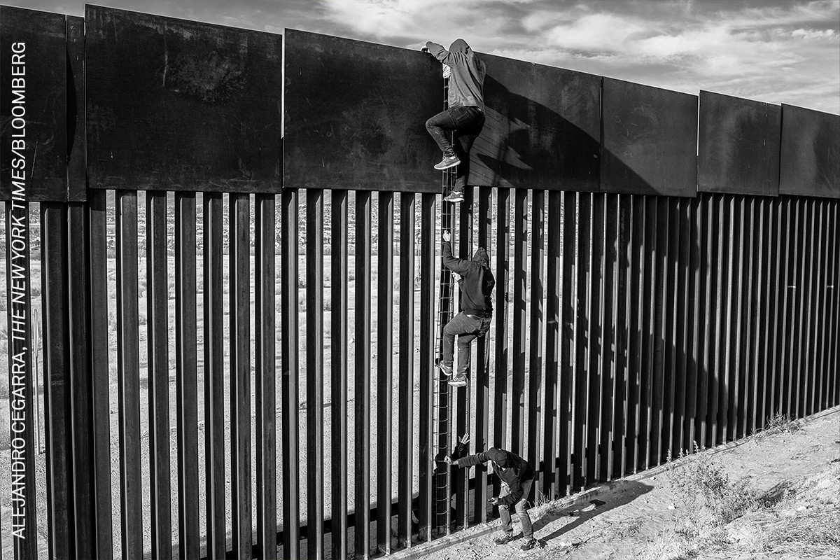 Foto de la serie 'Los dos muros'. Foto: Alejandro Cegarra