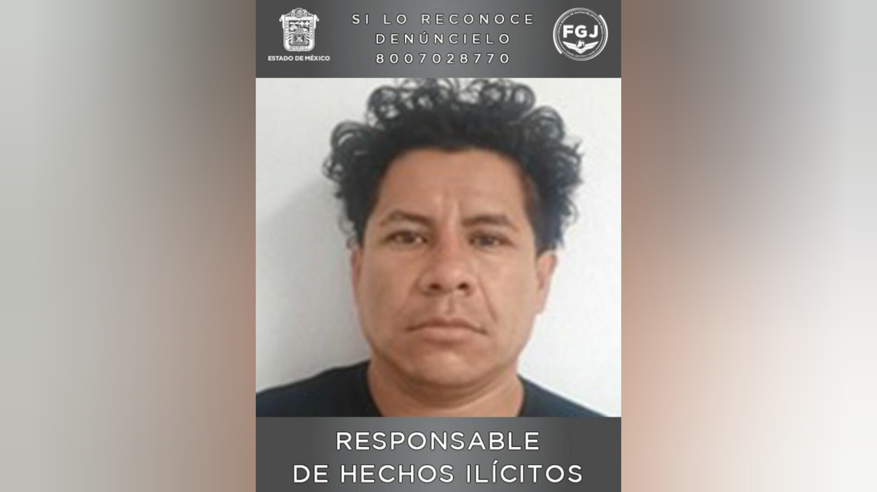 Marco Antonio Flores Aguatepec era conocido de la víctima y con engaños la entregó a una mujer para que la prostituyera. Foto: FGJEM
