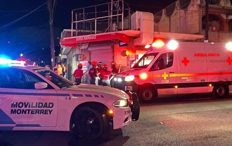 Choque crucero deja cuatro menores heridos en Monterrey