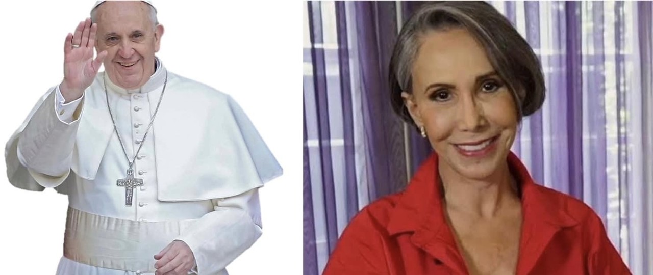 Florinda Meza afirma que se reunirá con el Papa Francisco Foto: Facebook