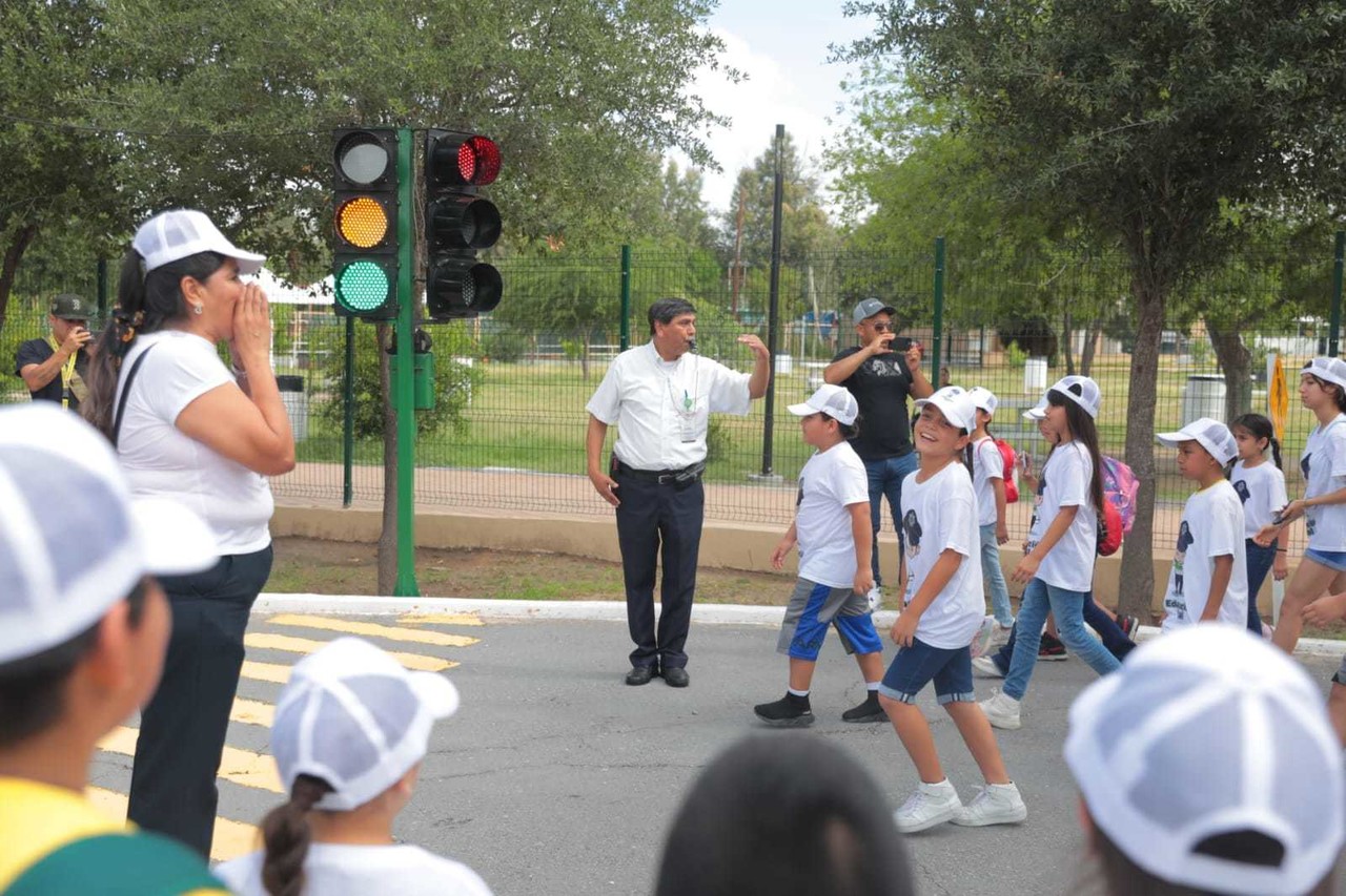 La idea es mantener el Parque Vial activo para inculcar una buena cultura vial en los niños. Fotos: Ruth Vilches