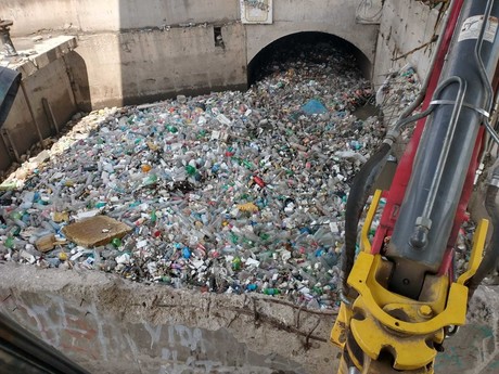 Basura, el aliado de las inundaciones; retira CAEM 657 toneladas de desechos