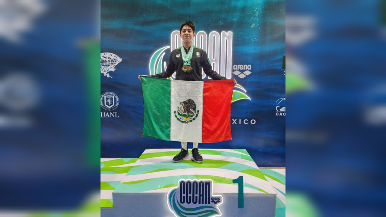 Gael Sariñana no solo brilló individualmente, sino que también contribuyó al éxito del equipo duranguense. FOTO: Instituto Estatal del Deporte