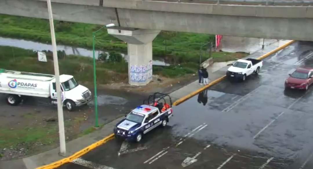 San Mateo Atenco eleva seguridad ciudadana con drones de monitoreo de ríos. Foto: Ayuntamiento de San Mateo Atenco