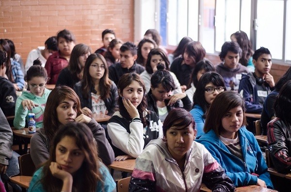Estudiantes de prepa. Foto: Gobierno CDMX
