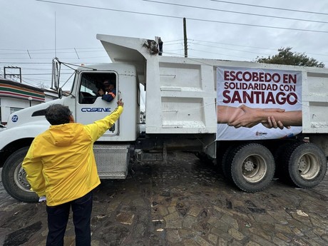 Andrés Mijes muestra su solidaridad con Santiago y envía ayuda