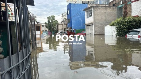 Cuautitlán: Más de 2 mil familias afectadas por inundaciones