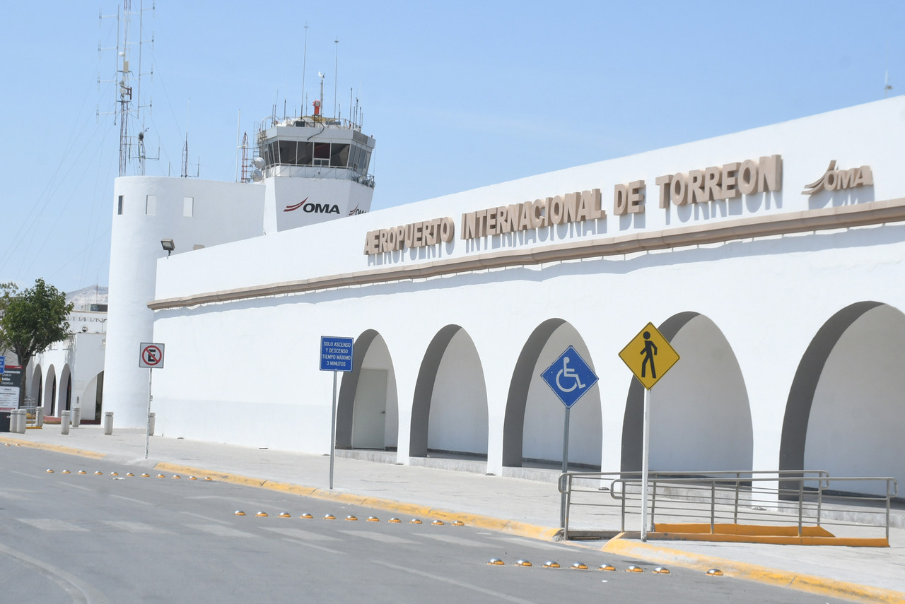 La terminal aérea de Torreón ocupa el tercer lugar entre los 13 aeropuertos que opera OMA.  (Fotografía: Gobierno de Torreón)