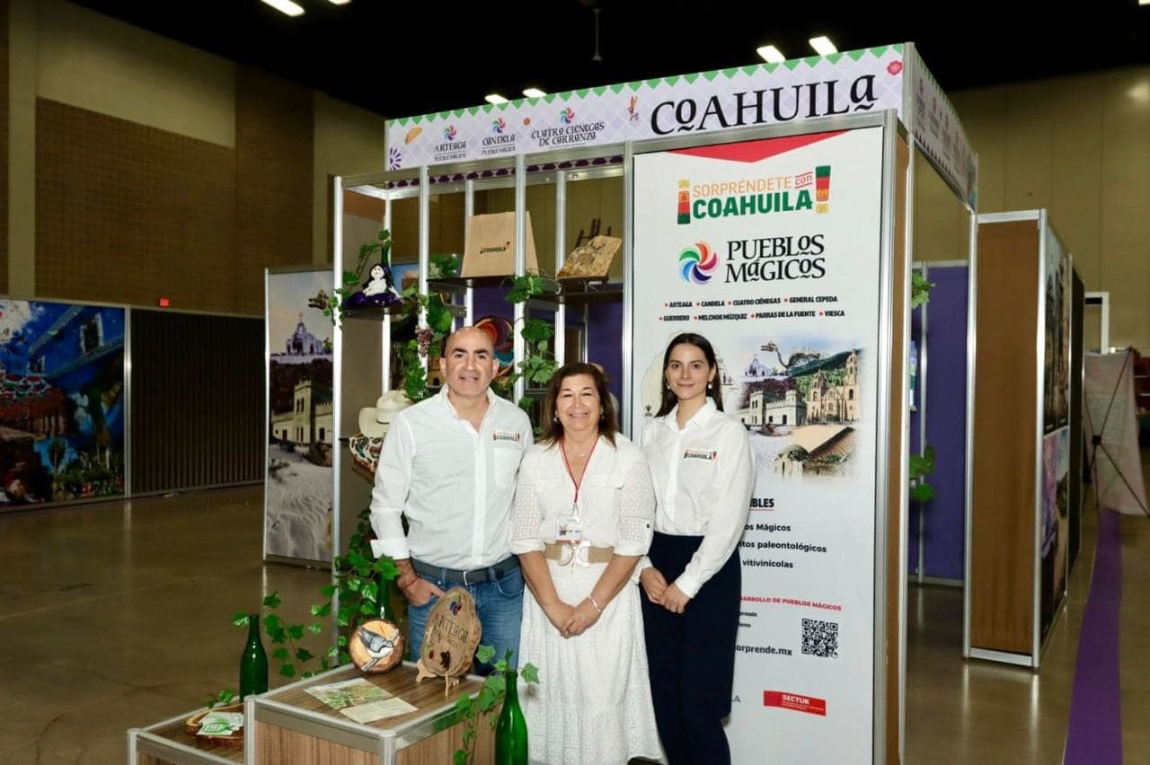 Coahuila participa en el Tianguis Internacional de Pueblos Mágicos. Foto de Chema Fraustro.