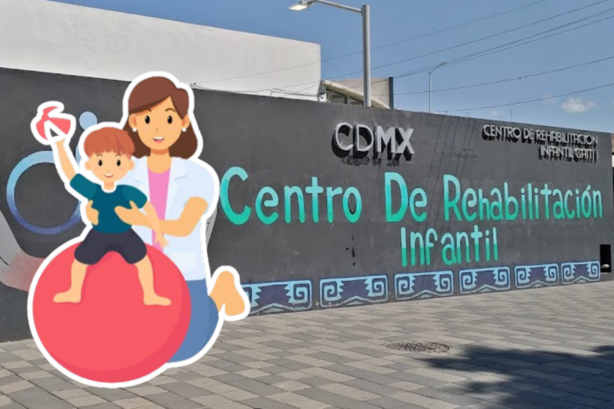 Centro de Rehabilitación Infantil de la alcaldía Gustavo A. Madero.    Foto: Especial