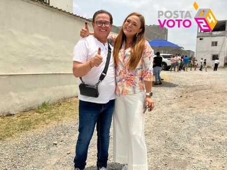 Famosos en Nuevo León salen a votar (VIDEO)