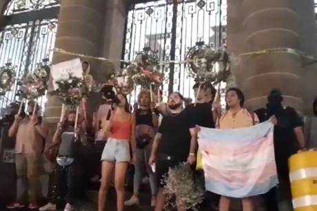 Personas trans protestan contra transfeminicidios en la CDMX: ¡Justicia ya!