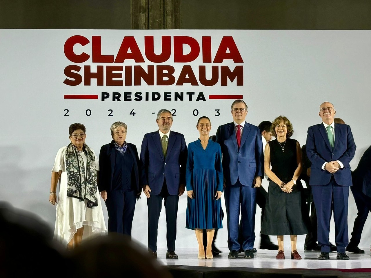 Ellos son los primeros integrantes del gabinete de Claudia Sheinbaum. Foto: Alejandro Godina