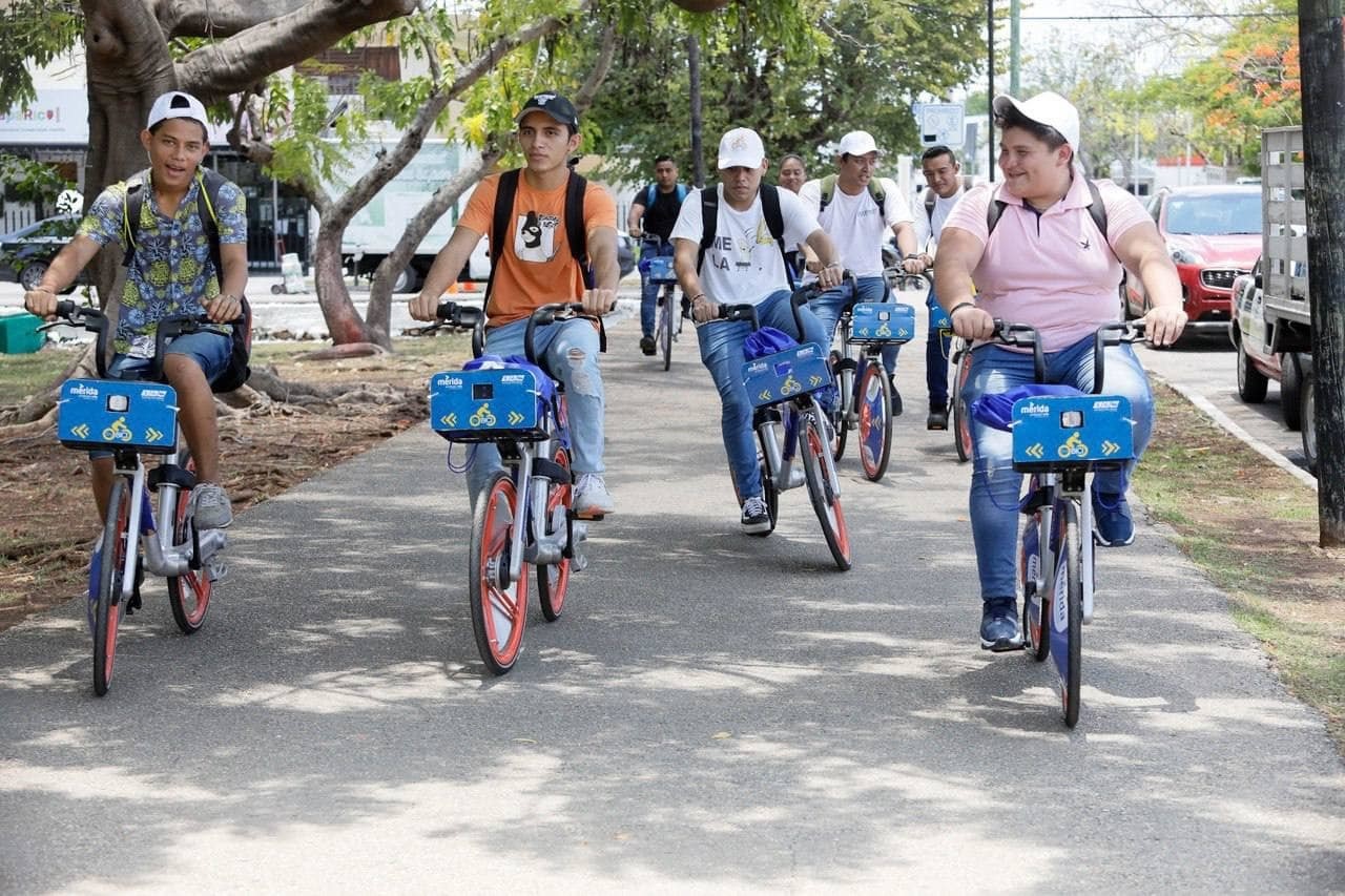Cada pedalada cuenta para construir un futuro más verde y activo. Foto: Ayuntamerida