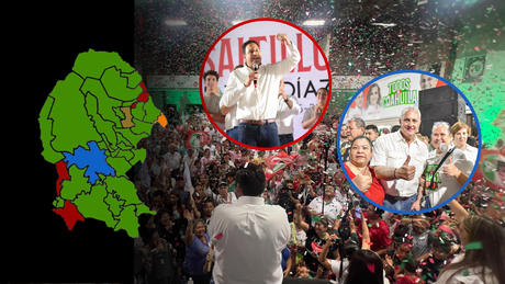 Coalición PRI-PRD-UDC, obtiene  la victoria de 30 ayuntamientos de Coahuila 
