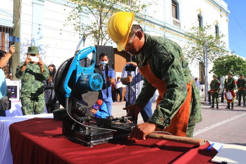 “Campaña de Canje de Armas de Fuego 2024”. Foto: redes sociales