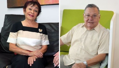 Reconocen con la Medalla Cultura Yucatán a Socorro Cerón y Luis Pérez Sabido