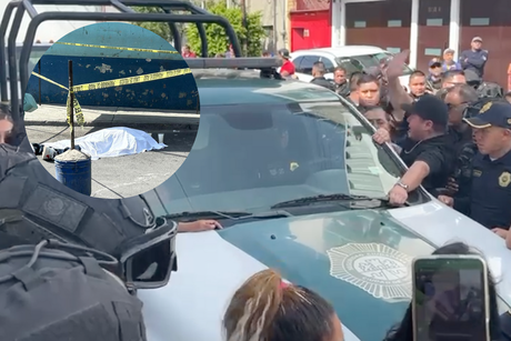 Hombre muere por infarto tras riña entre civiles y policías en Leyes de Reforma