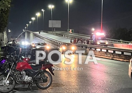 Muere motociclista tras chocar en avenida Eloy Cavazos