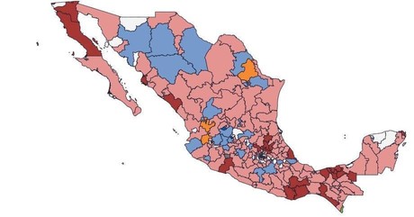 Resultados preliminares: Morena encabeza diputaciones y votación presidencial