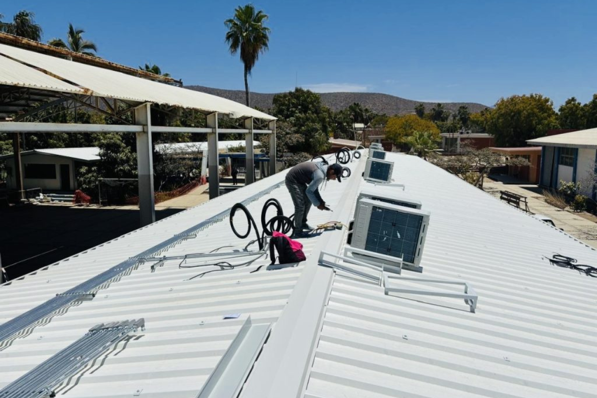 Construyen escuelas en Los Cabos. Foto: Gobierno de BCS