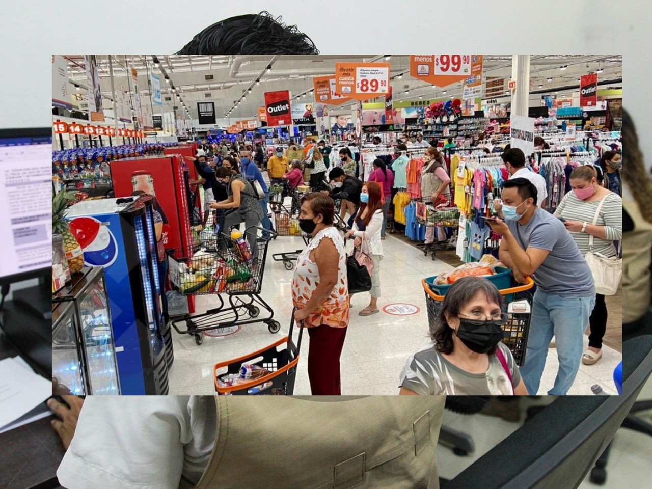 Una persona fue imputada por la FGE por el delito de robo en un supermercado por lo que su proceso lo seguiría en prisión.- Foto de Quadratín Yucatán
