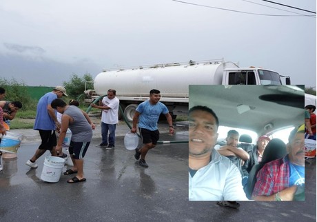 Taxistas de García se unen a brigadas de ayuda de Manuel Guerra Cavazos