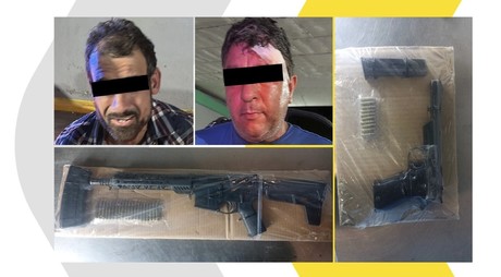 Detienen a dos hombres armados en estado de ebriedad en Santiago