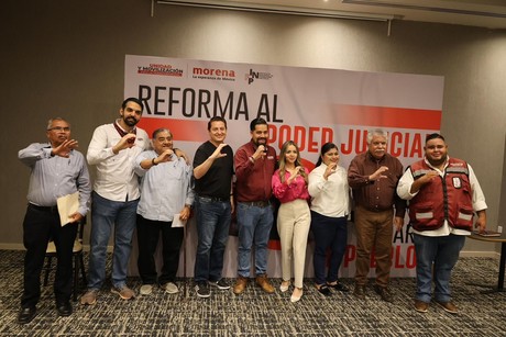 Anuncia Morena Coahuila campaña intensiva sobre reforma al Poder Judicial