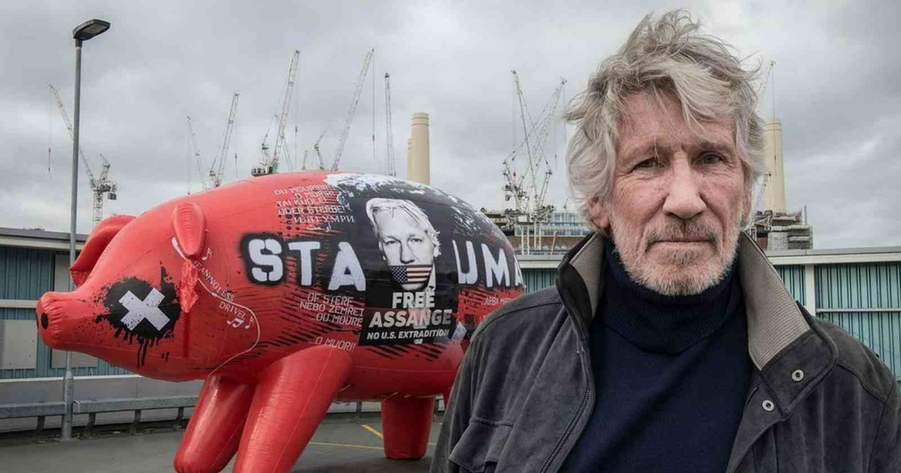 Roger Waters descarta reunión de Pink Floyd en un escenario. Foto @rupert_truman