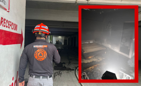 Incendio en hotel de Monterrey desaloja a 40 personas (VIDEO)