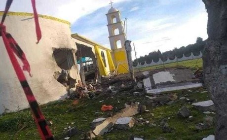 San José del Rincón: Hombre fallece al detonar cohetes dentro de una iglesia