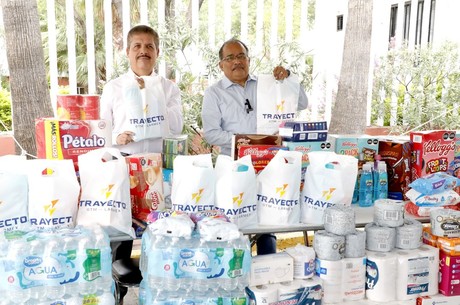 Centro de Acopio en Escobedo para ayudar a los afectados del sur de Nuevo León