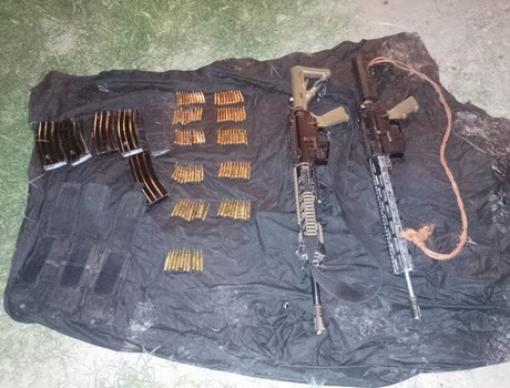 Guardia Nacional asegura armas largas y cartuchos en Los Ramones, Nuevo León
