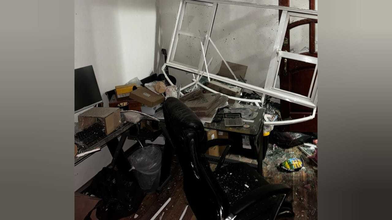 Ataque explosivo a casa de líder sindical en Ecatepec no involucra drones. Foto: GEM