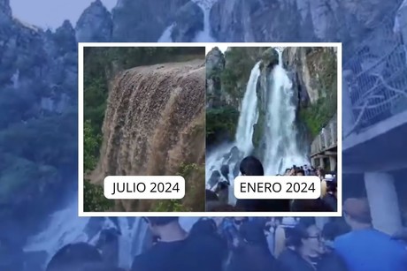 ¡Espectacular!, Cascada del Salto de Quetzalapan, Puebla recupera flujo de agua