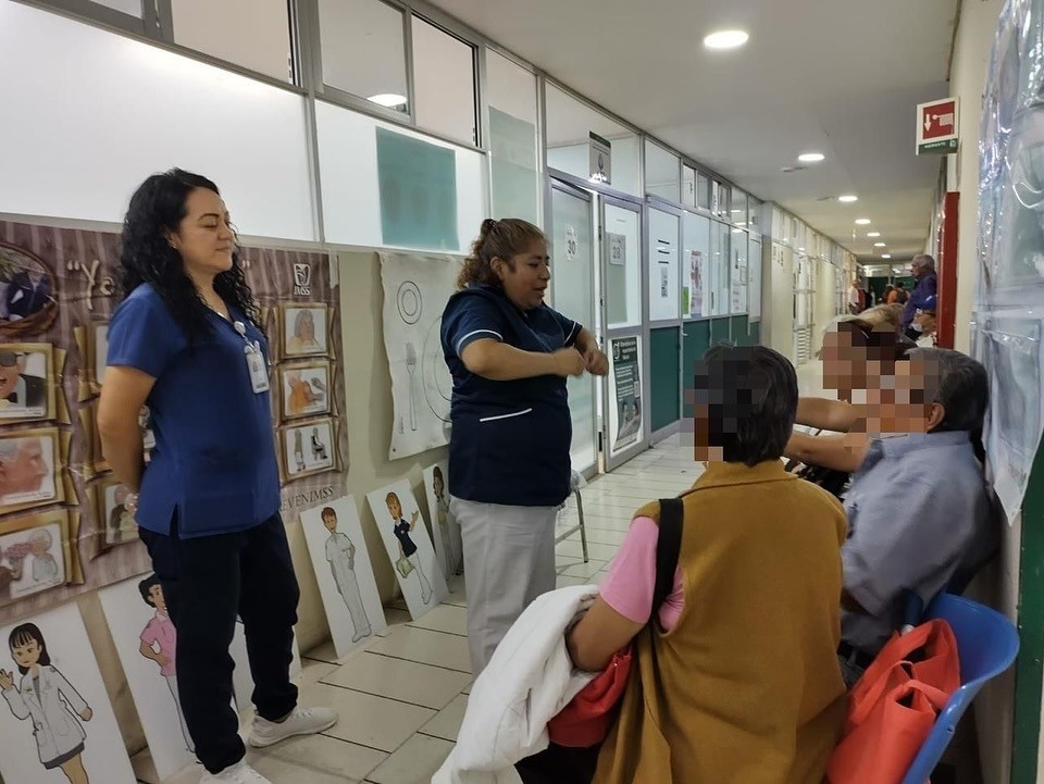 La Jornada Nacional de Servicios de Salud en el IMSS busca prevenir y detectar de forma temprana las enfermedades. Foto: IMSS Edomex Poniente