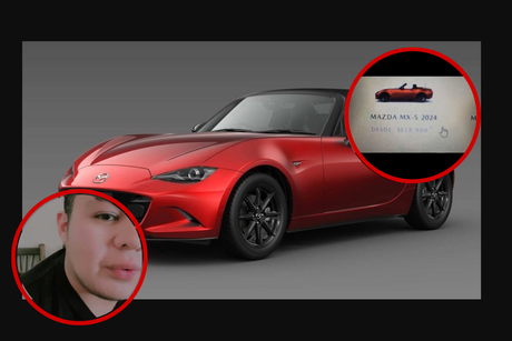 Joven quería un MX-5 'regalado'; Mazda amenaza con acciones legales