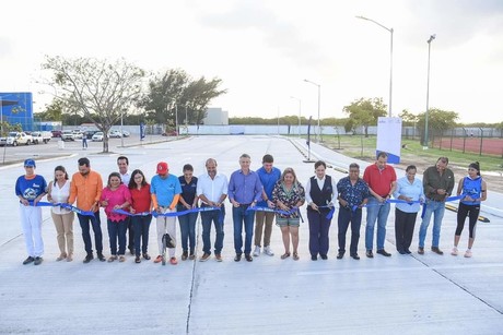 Chucho Nader Inaugura Estacionamiento en Acceso Sur de la Ciudad Deportiva